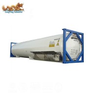 T75 UN Portable Cryogenic 40ft LNG ISO Tank Container