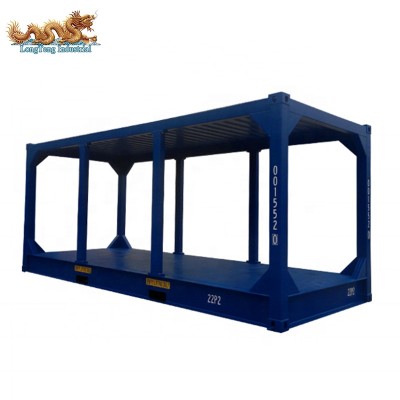 CSC BV Approval Open Type 10ft 20ft Open Frame Container