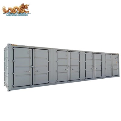 Multi Door Opening 40 feet Shipping Container with Side Doors