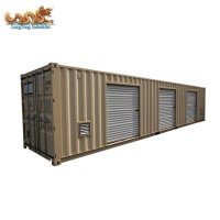 New Roller Shutter Door container 40ft Storage Shipping Container