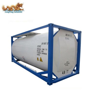 UN T3 Food Grade SUS 316L 20ft ISO Tank Container Price