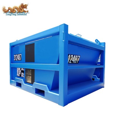 Aluminum Cover 6 Tons 10 Ton Offshore  Mud Skip