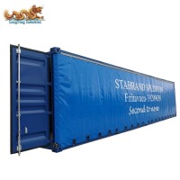 New High Cube Pallet Wide 40ft  Curtain Sides Container